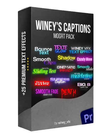Winey's Captions - Pack 3D