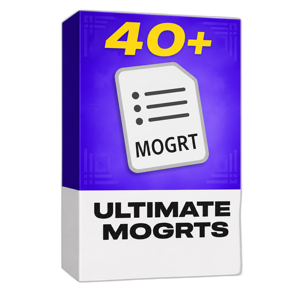 40+ Ultimate Mogrts